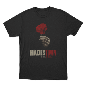 Hadestown Flower Hand Art Unisex T Shirt Black