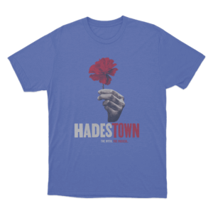 Hadestown Flower Hand Art Unisex T Shirt Blue
