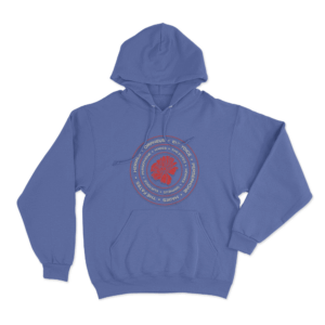 Hadestown Names Unisex Hoodie Blue
