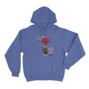 Hadestown Old Song Unisex Hoodie Blue