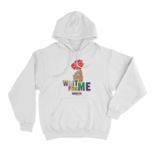 Hadestown Wait For Me Pride Unisex Hoodie White